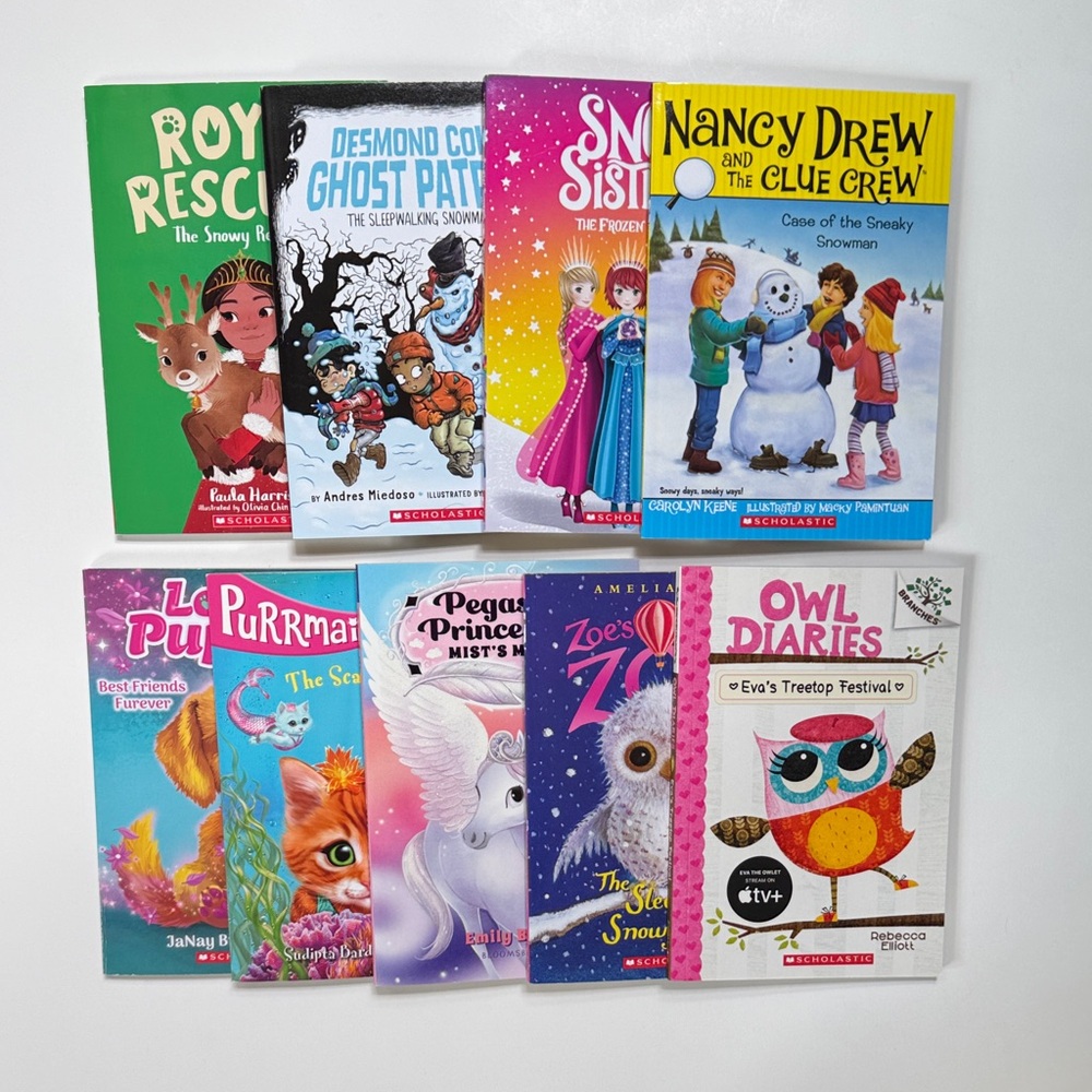 Collection of "First" Chapter Paperback Books in Like New Condition